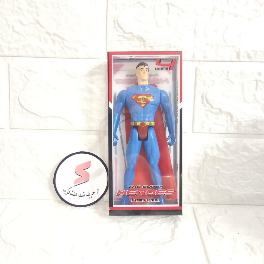 قیمت و خرید اکشن فیگور سوپر من جعبه ای - لیزر دار