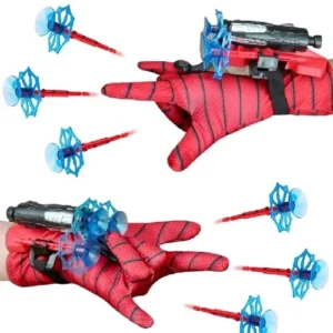 قیمت و خرید دستکش تیر پرتاب کن چسبونکی اسپایدرمن Spider hero
